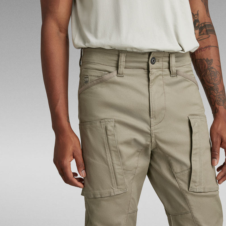 G-Star RAW® Zip Pocket 3D Skinny Cargo Pants Green