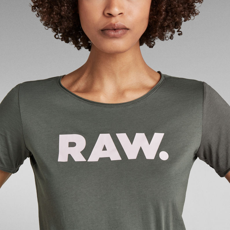 G-Star RAW® RAW. Slim Graphic Top Grey