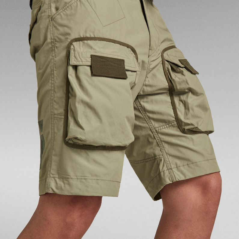 G-Star RAW® 3D Straight Poplin Shorts Green