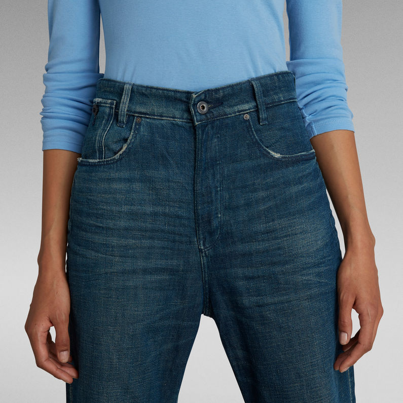 G-STAR® C-Staq Boyfriend Cropped Jeans Dark blue