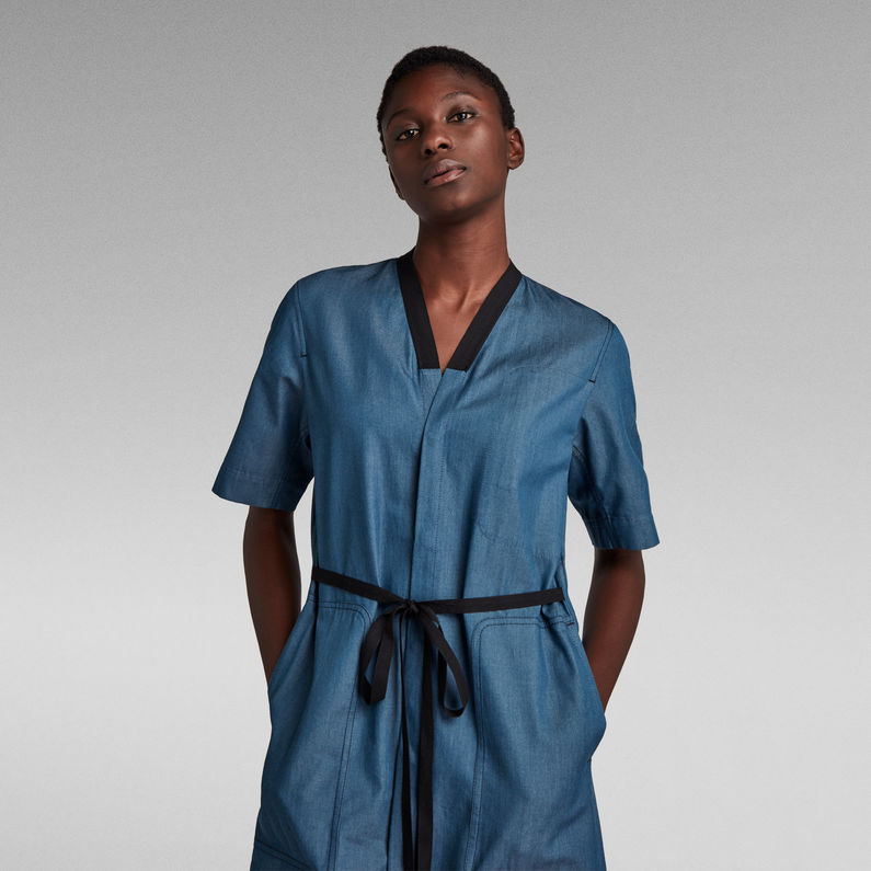 G-Star RAW® Robe GSRR Lightweight Bleu foncé