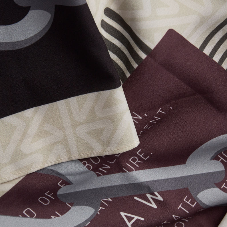 G-STAR® Bandana Logo & Chain Beige