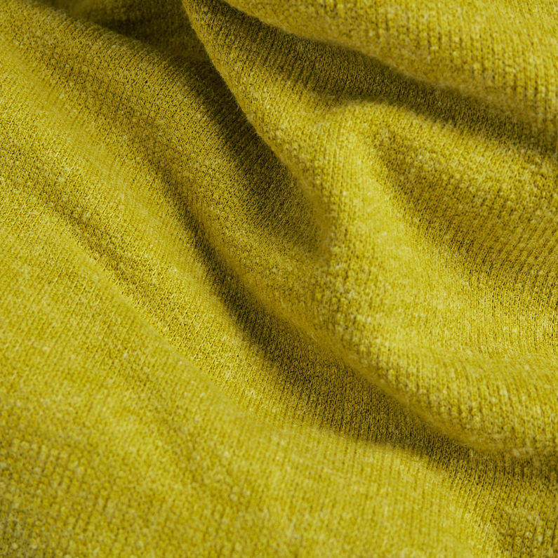 G-Star RAW® Sweat Small Graphics 1/2 Sleeve Jaune