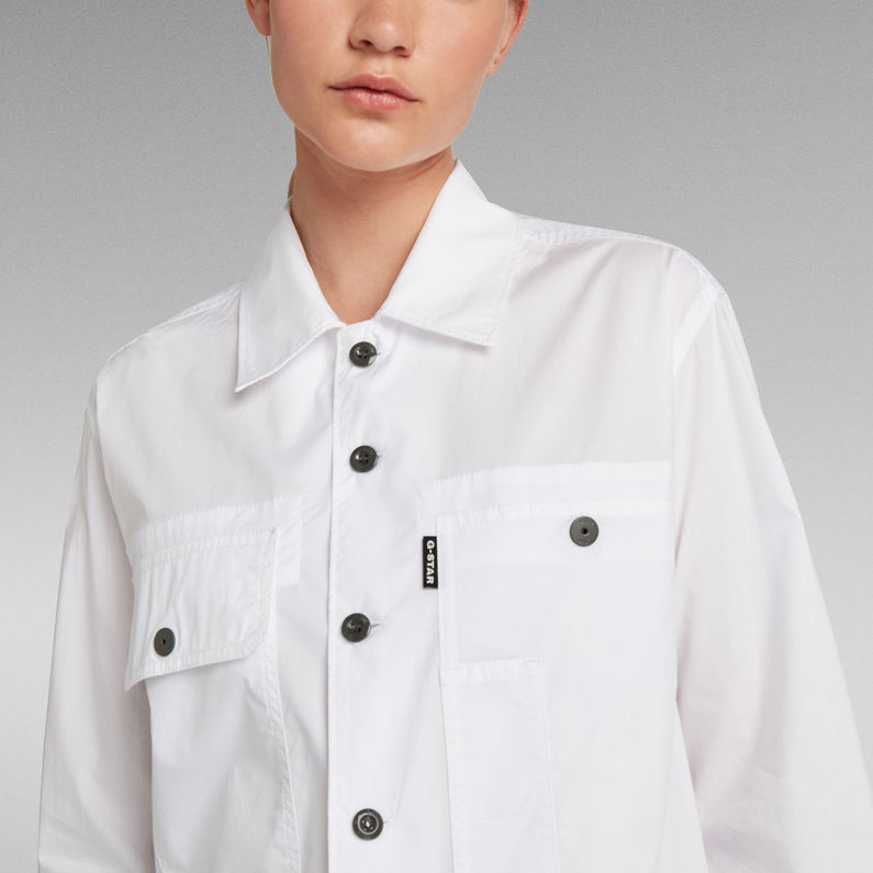 G-Star RAW® Chemise Boyfriend Blanc