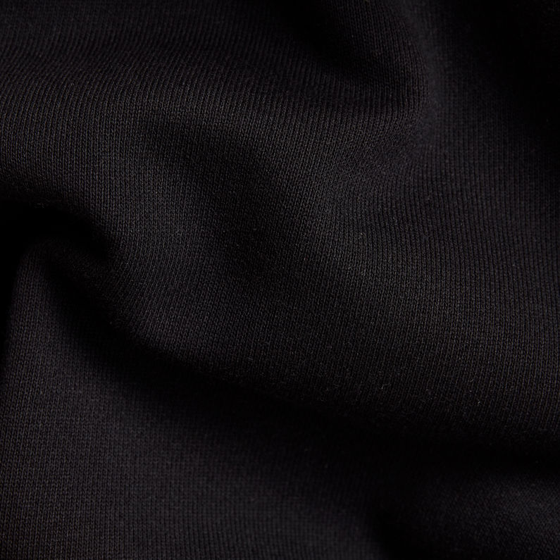 G-Star RAW® Robe-sweat Long Hooded Noir