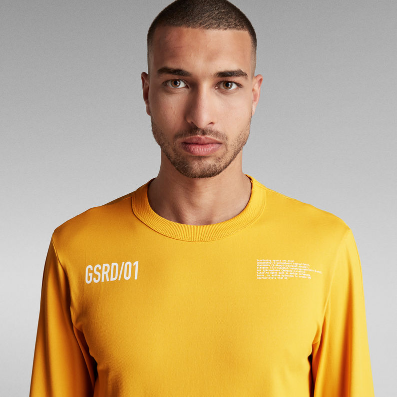 G-STAR® Pull Léger Text Jaune