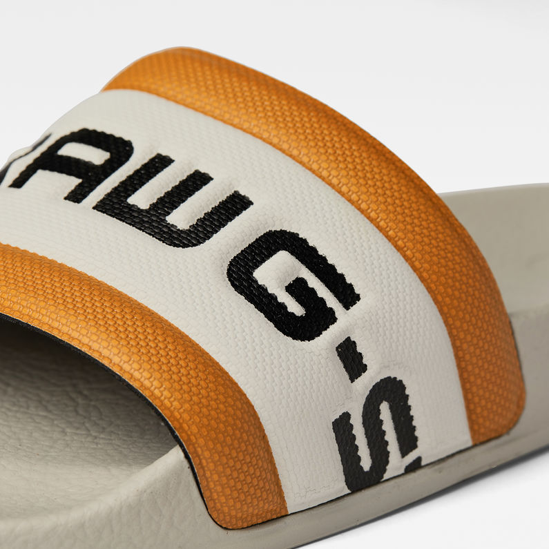 G-STAR® Chanclas Cart Slide III Beige detail