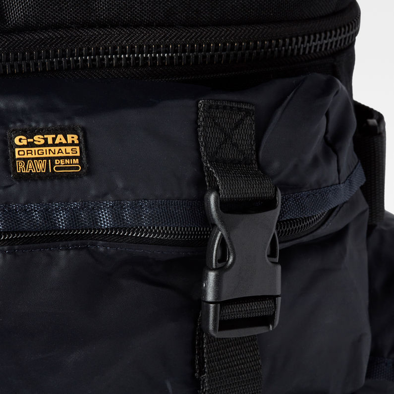 G-STAR® Estan Detachable Pocket Backpack Dark blue inside view