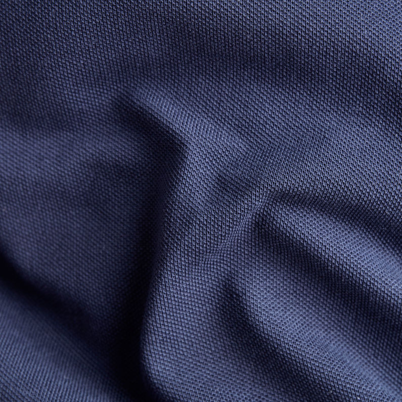 G-Star RAW® Polo Dunda Slim Stripe Azul intermedio