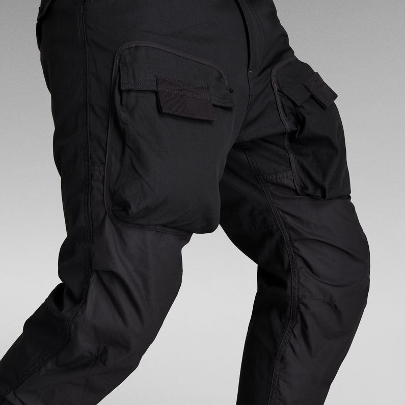 G-Star RAW® Pantalon 3D Straight Tapered Cargo Noir