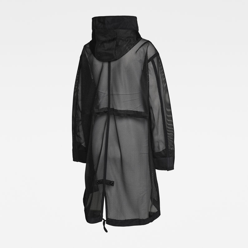 G-STAR® Parka E Mosquito Multi Pocket Noir detail shot