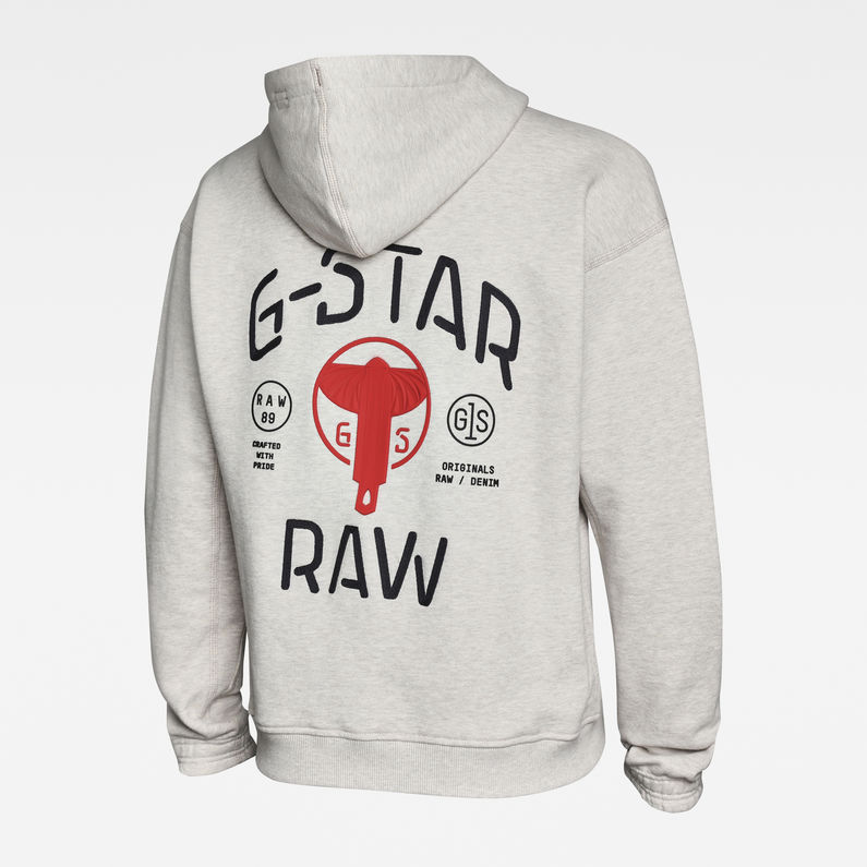 G-Star RAW® E Crest Zip Hoodie Meerkleurig