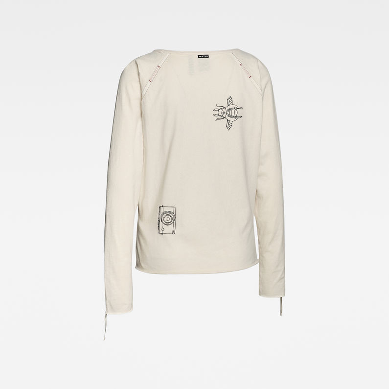 G-STAR® Batwing Objects Top Beige