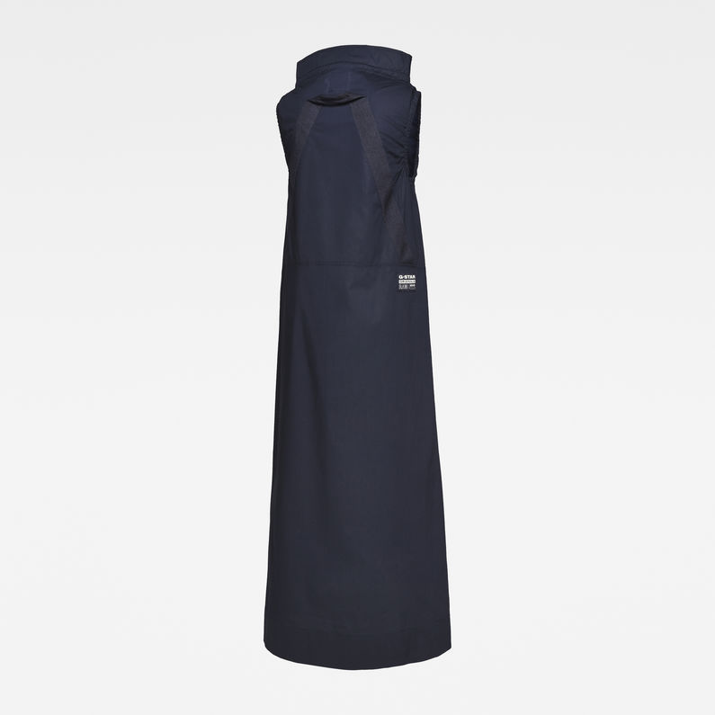 G-Star RAW® Jurk E Mock Neck Donkerblauw
