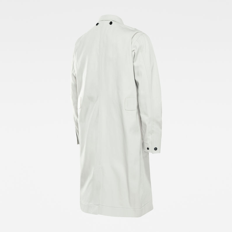 G-STAR® Manteau GSRR 2 in 1 Mac Selvedge Blanc detail shot