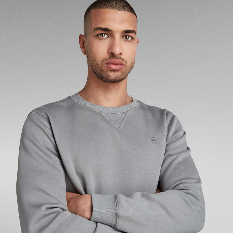 G-STAR® Premium Core Sweater Grey