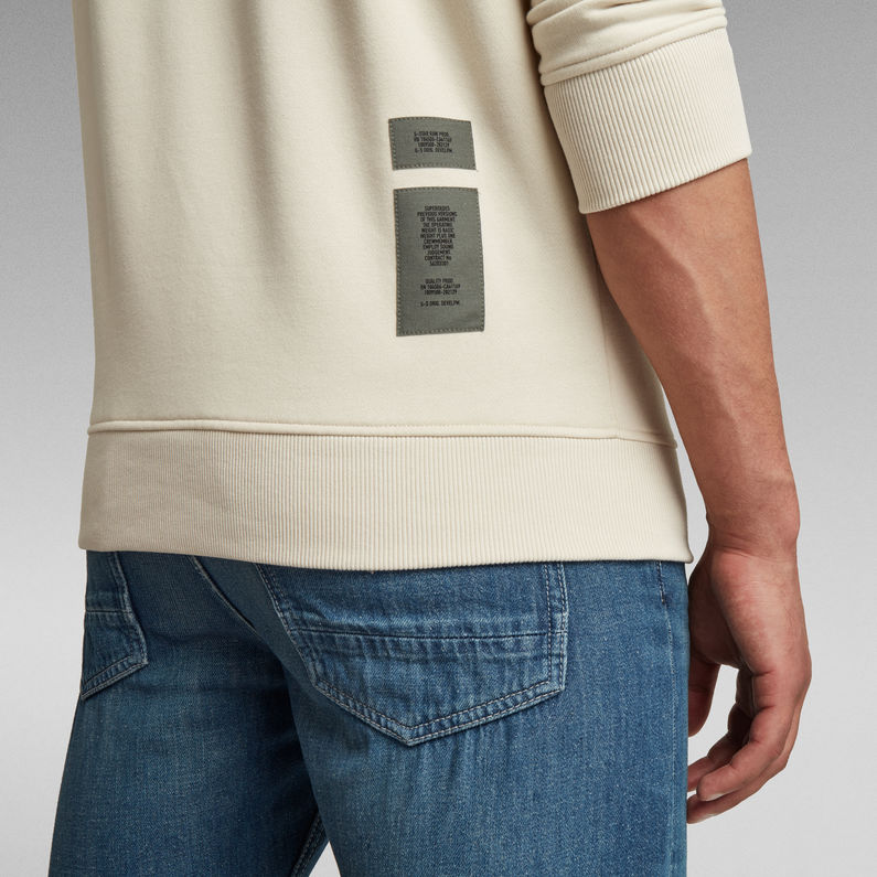 G-STAR® Sudadera 3D Raw. Beige