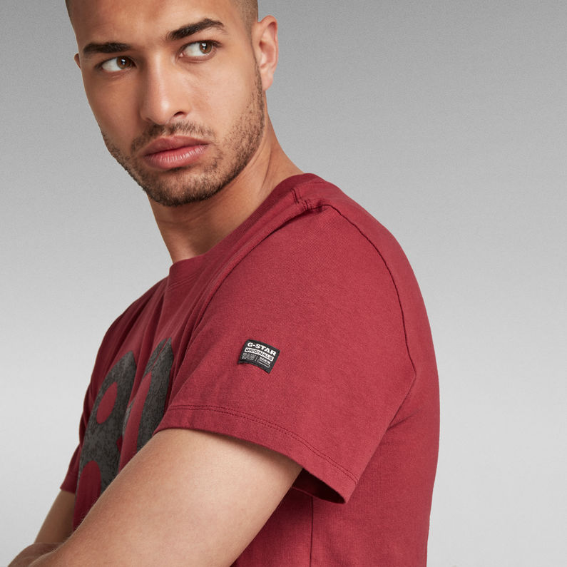 G-STAR® Layered 89 Graphic T-Shirt Rot