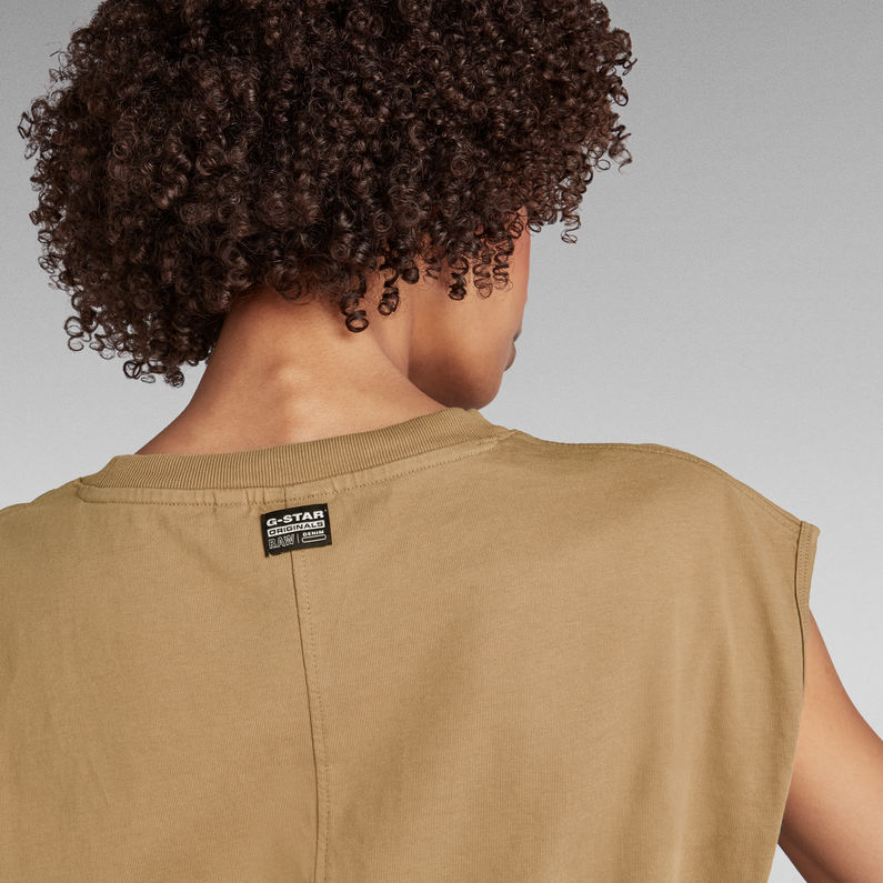 G-STAR® Robe RAW Adjustable Tee Beige