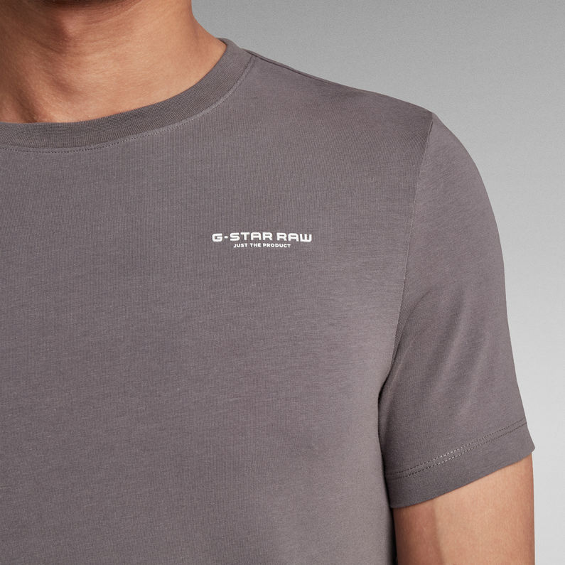 G-Star RAW® Slim Base R T-Shirt Grey