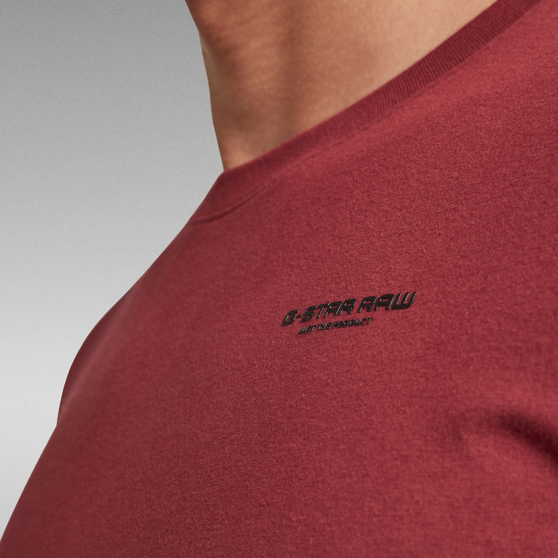 G-Star RAW® Slim Base T-Shirt Rot