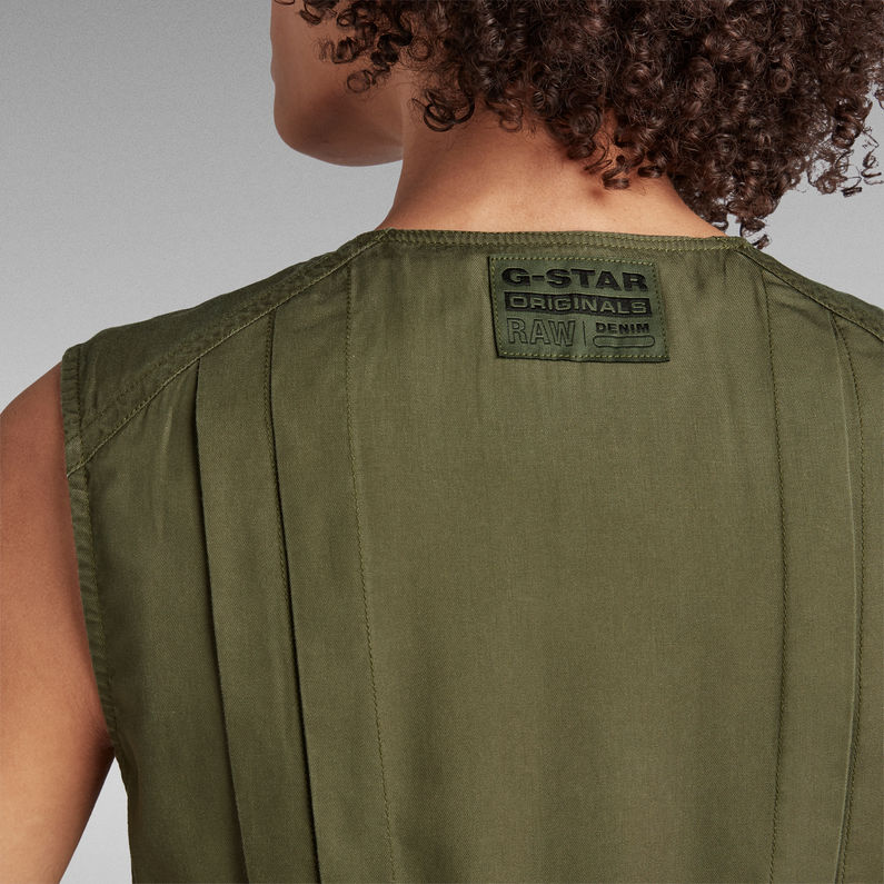 G-Star RAW® Robe Fit And Flare Vert