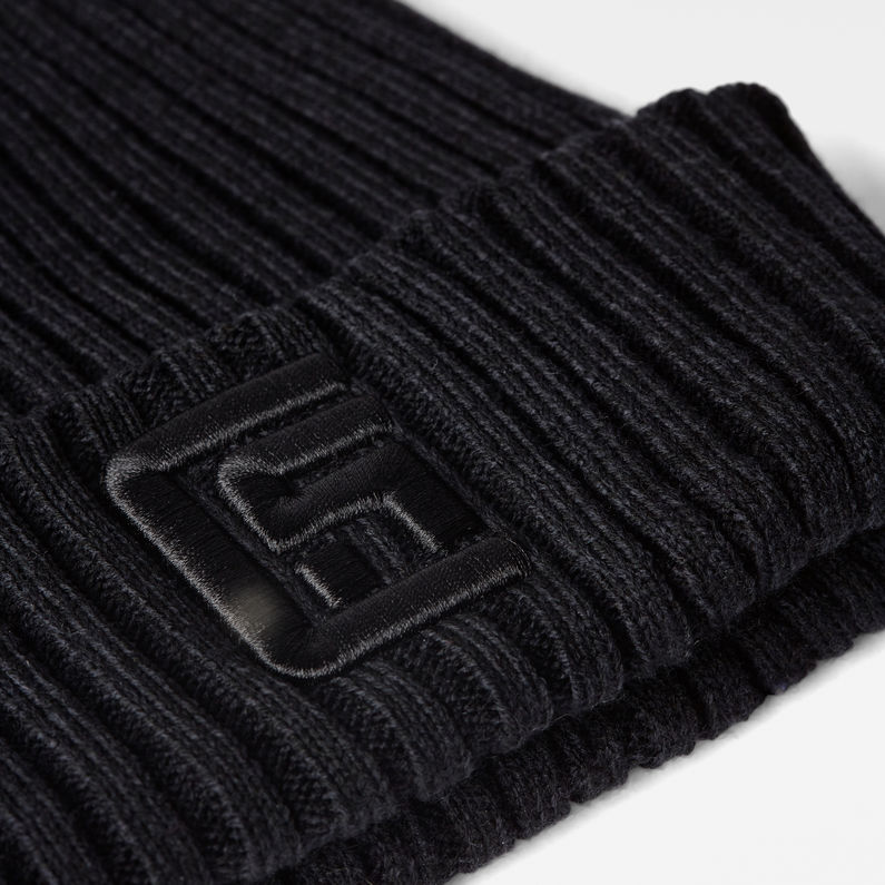 G-STAR® Xemy Beanie Multi color detail shot buckle