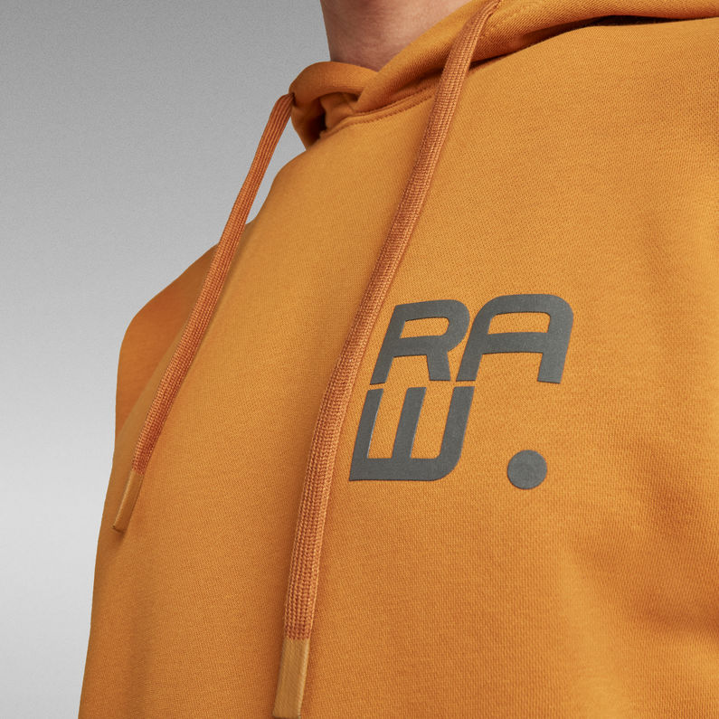 G-Star RAW® Sweat à capuche Multi Logo Back Jaune