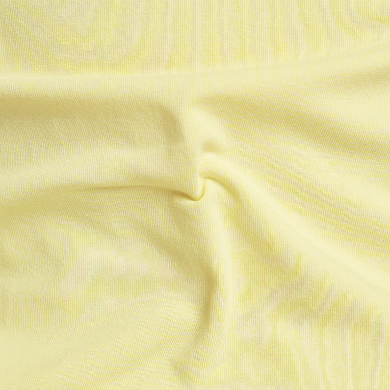 G-Star RAW® Camiseta Base Slim Amarillo