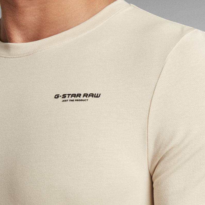 G-Star RAW® T-shirt Slim Base R Blanc