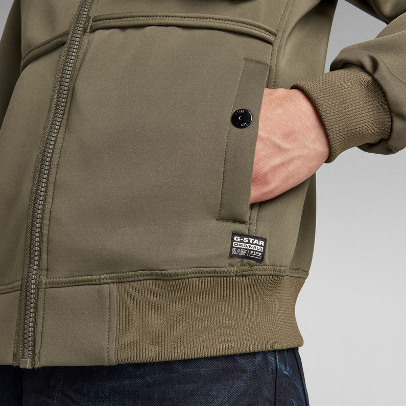 G-STAR® Neoprene Jacke Braun