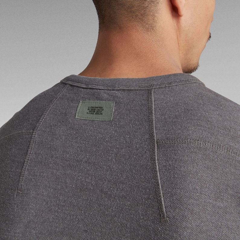 G-Star RAW® T-shirt manches longues Astro Gris