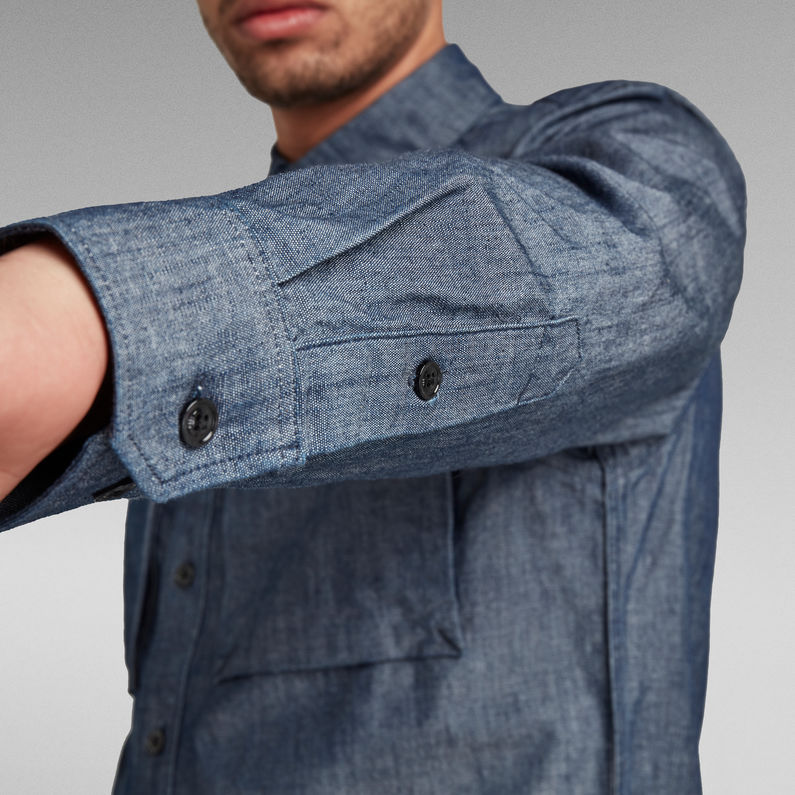 G-STAR® Camisa Navy Seal Regular Azul oscuro