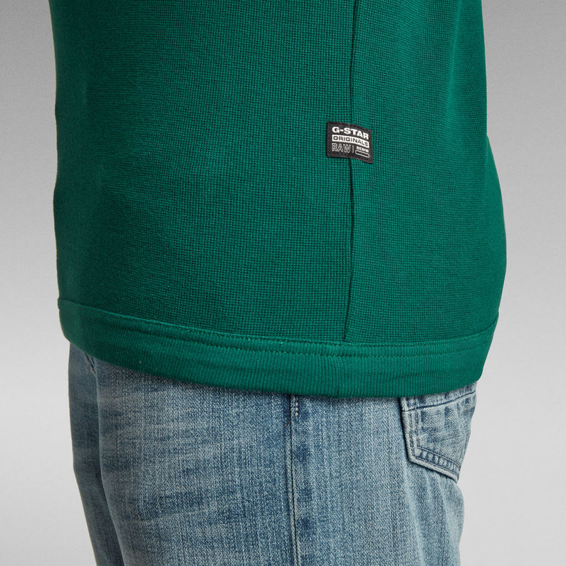 G-STAR® Lightweight Pocket Tape Sweater Green