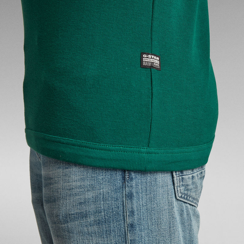 G-Star RAW® Lightweight Pocket Tape Sweater Green
