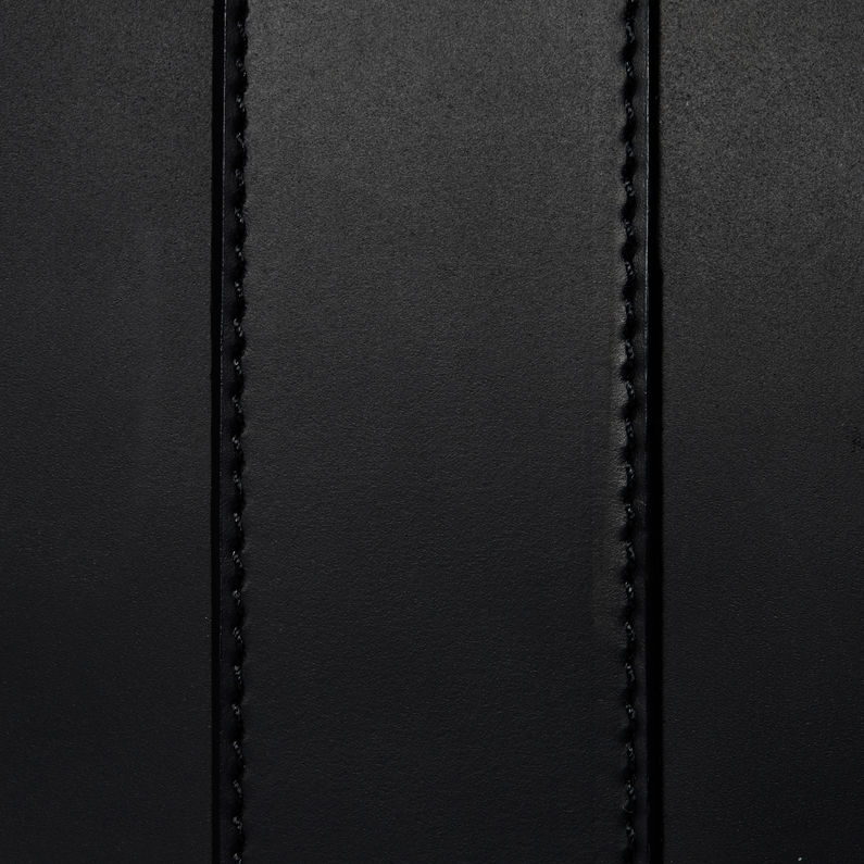 G-Star RAW® Sac shopper Leather Noir fabric shot