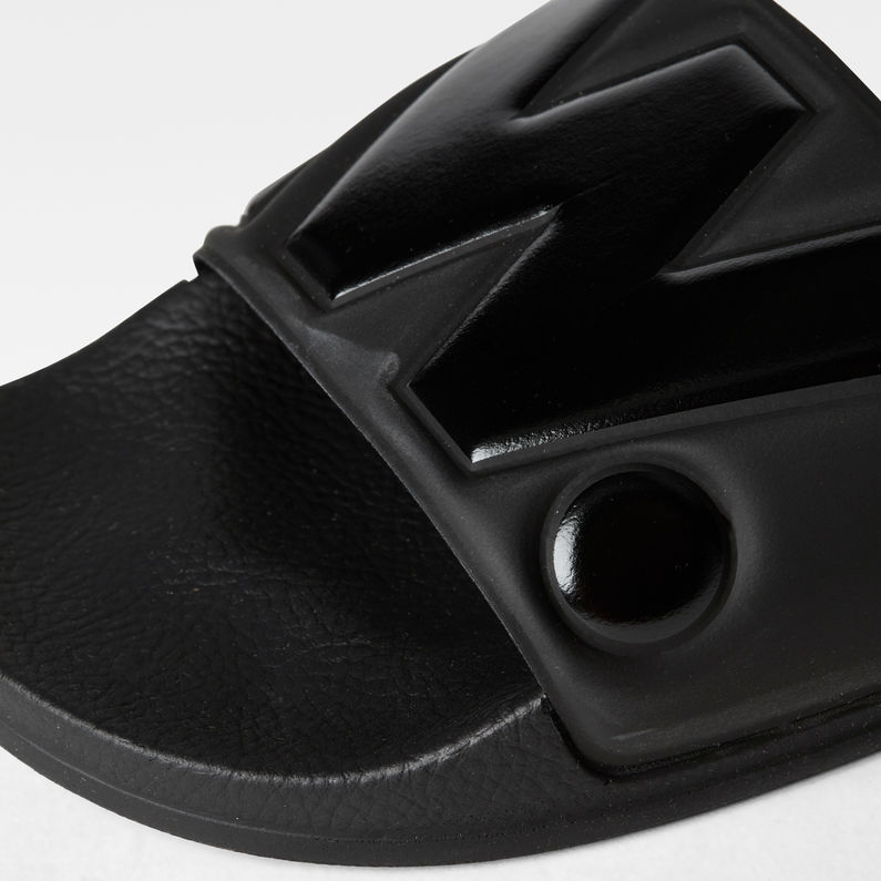 G-Star RAW® Cart slide II Sandals Black detail