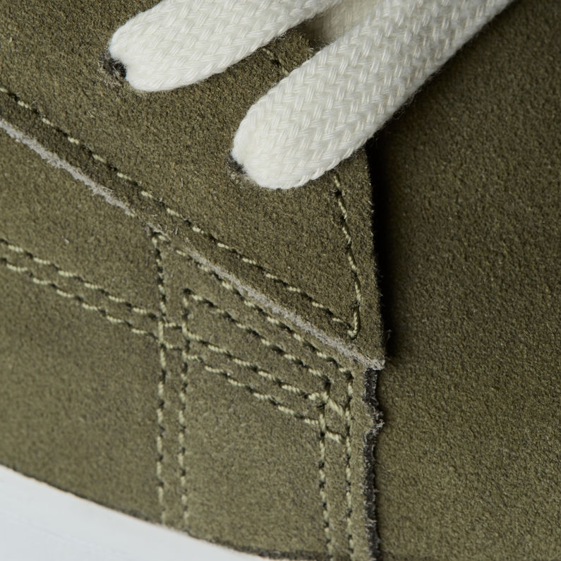 G-STAR® Baskets Cadet II Vert fabric shot