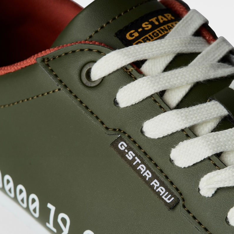 G-STAR® Cadet Sneakers Groen detail