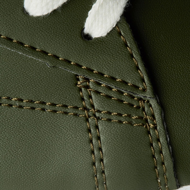 G-Star RAW® Cadet Sneakers Green fabric shot