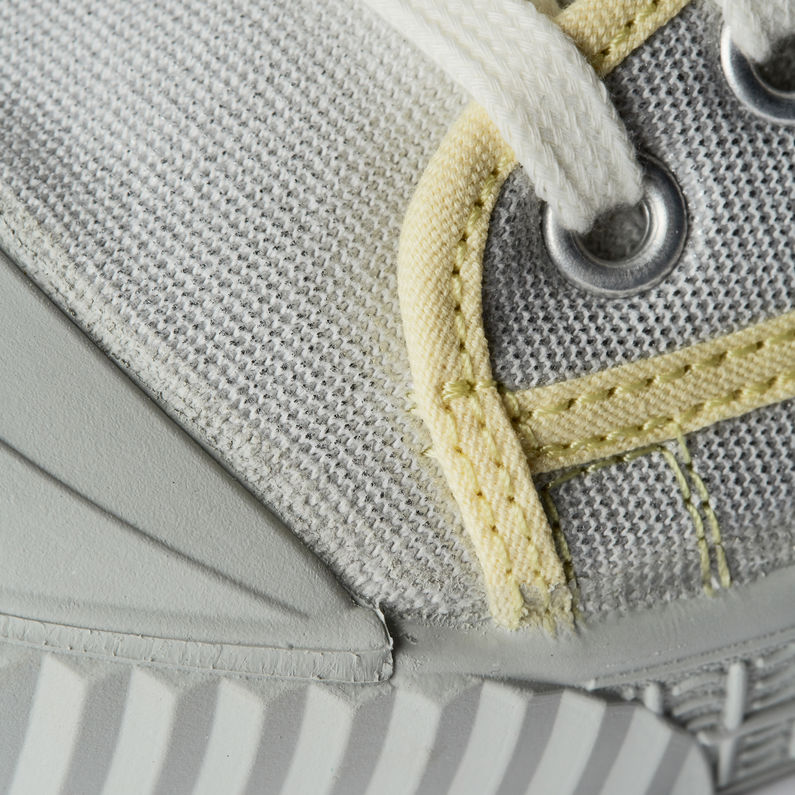 G-STAR® Rovulc Silver Coat Low Sneaker Rot fabric shot