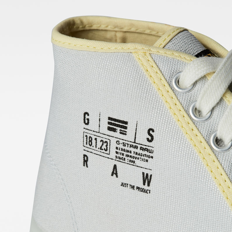 G-Star RAW® Baskets Rovulc Silver Coat Mid Rouge detail