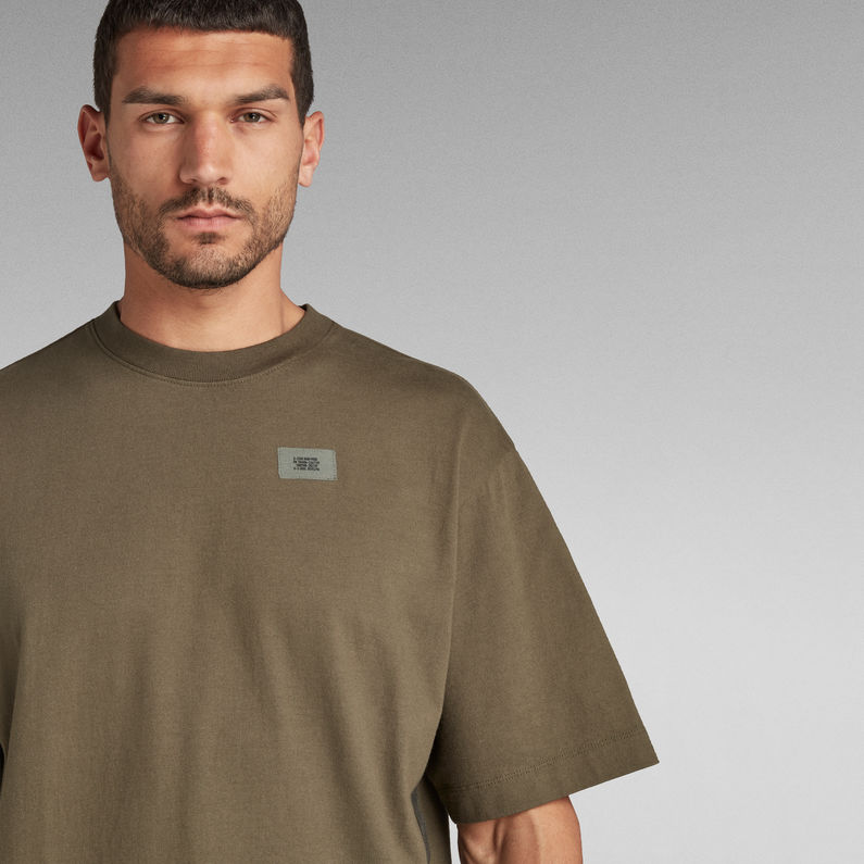 G-Star RAW® Side Tape Loose T-Shirt Green