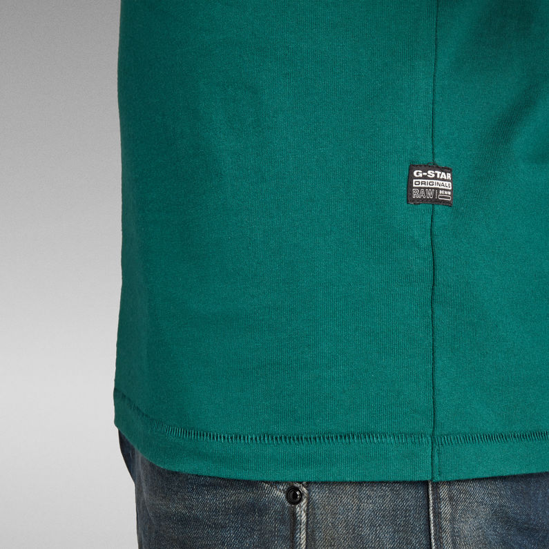 G-Star RAW® Shoulder Panel R T-Shirt Green