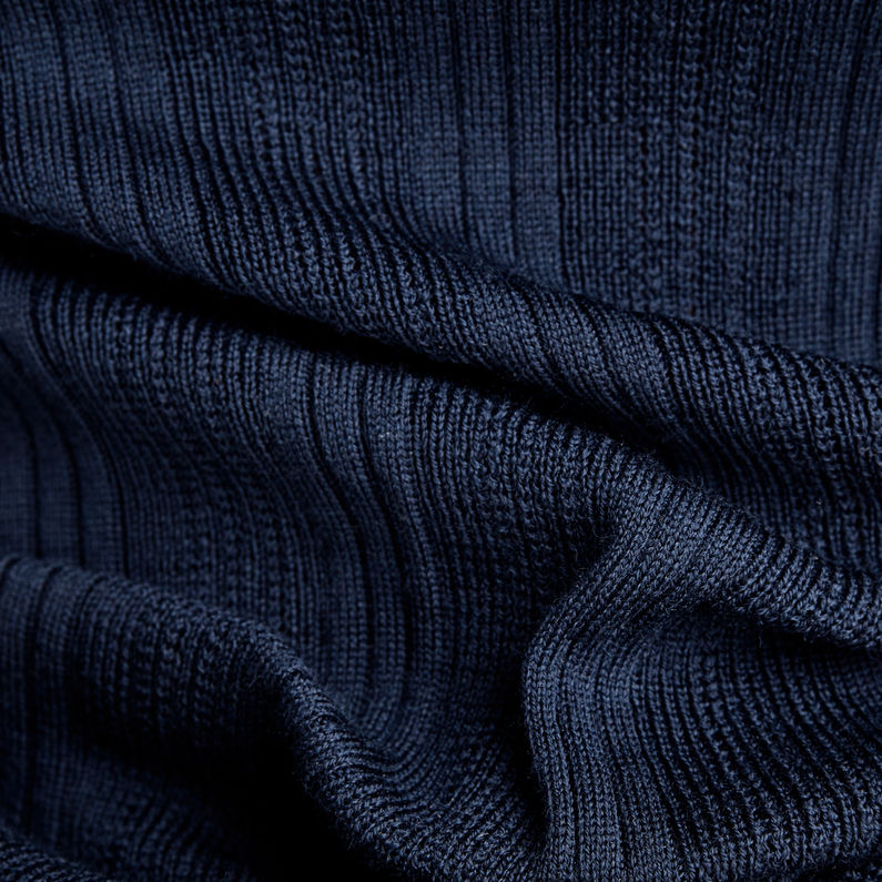 G-Star RAW® Rib Turtle Knitted Sweater Dark blue