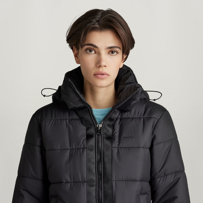 G-Star RAW® Meefic Hooded Padded Jacket Black