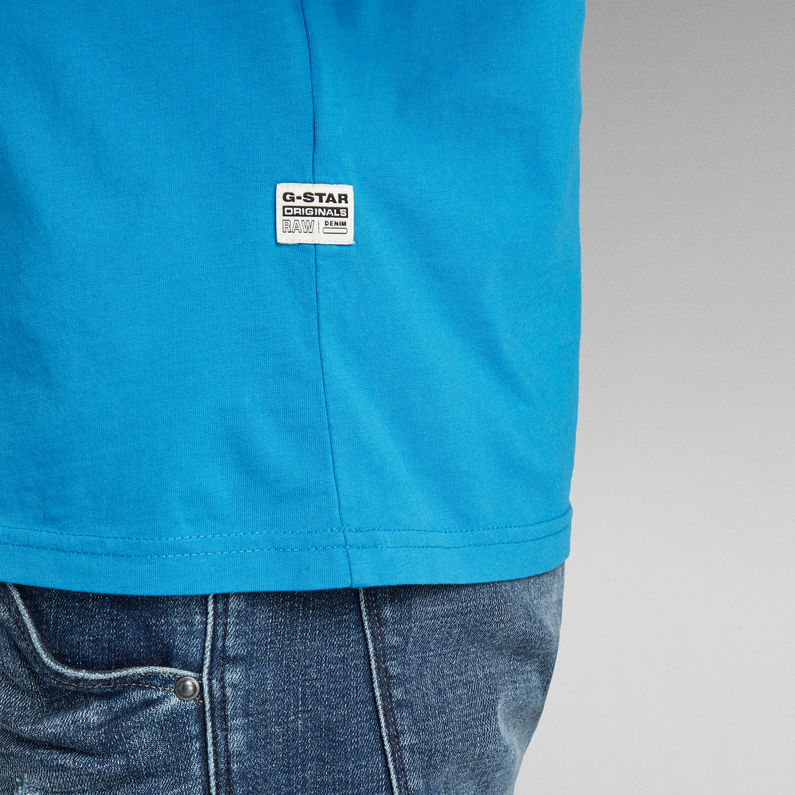 G-STAR® Originals Logo T-Shirt ミディアムブルー