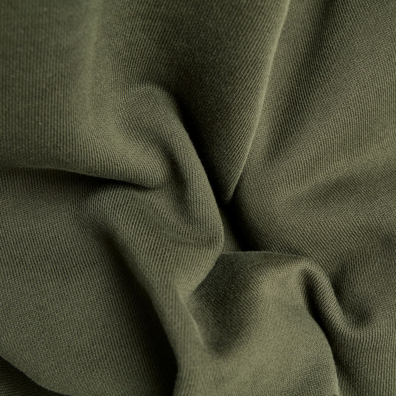 G-Star RAW® Robe-sweat Long Hoodie Vert