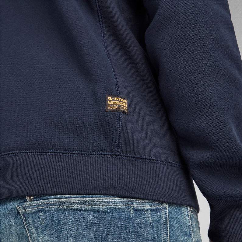 G-Star RAW® Premium Core Hooded Zip Sweater Dunkelblau