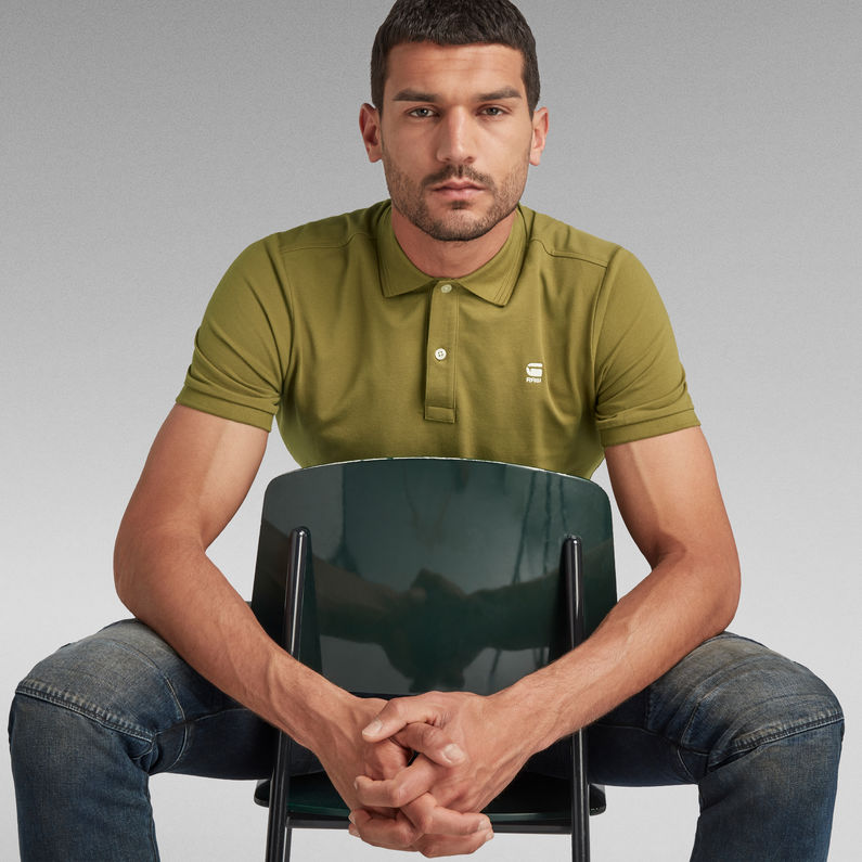 G-STAR® Dunda Slim Polo Green